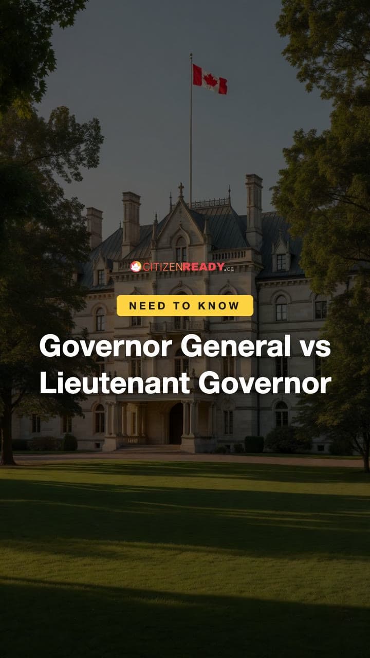 Governor General vs Lt. Governor