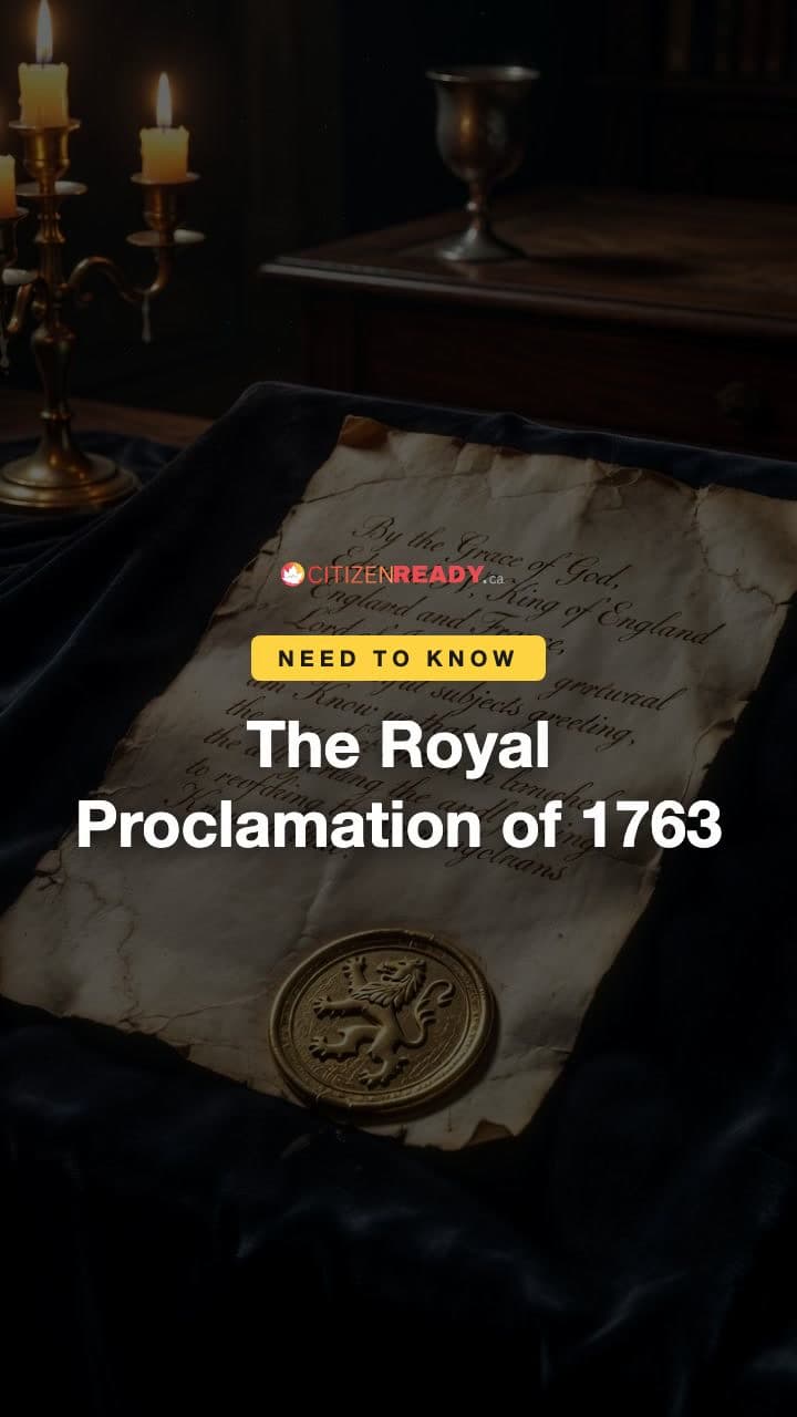 The Royal Proclamation of 1763