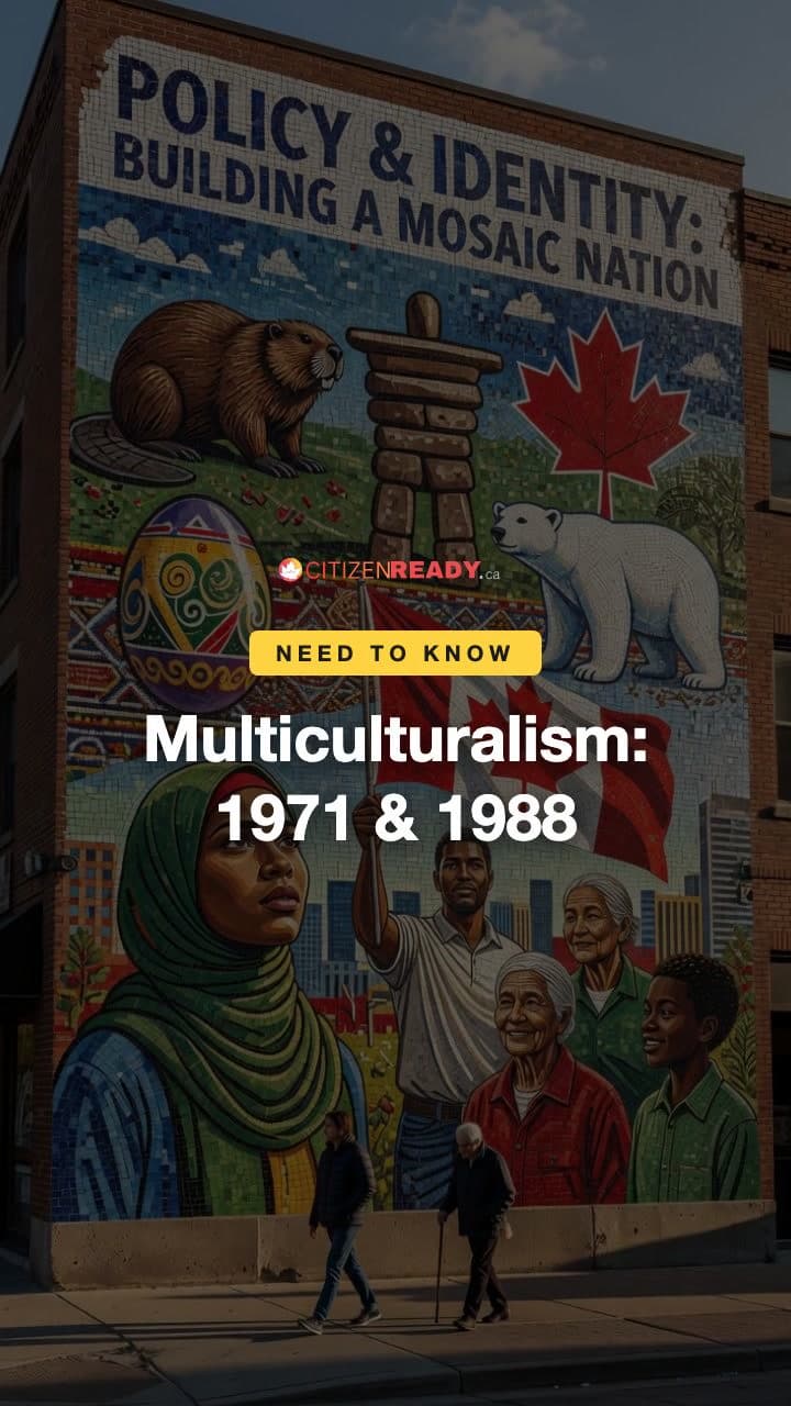 Multiculturalism: 1971 & 1988