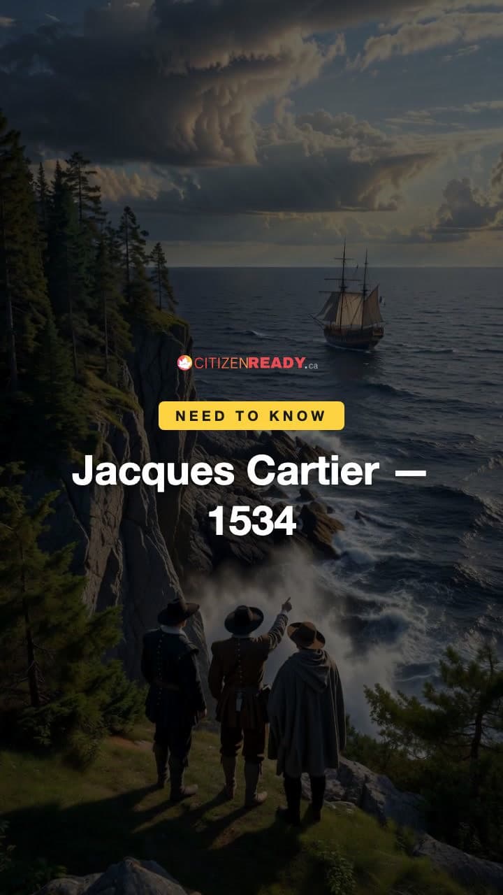 Jacques Cartier — 1534