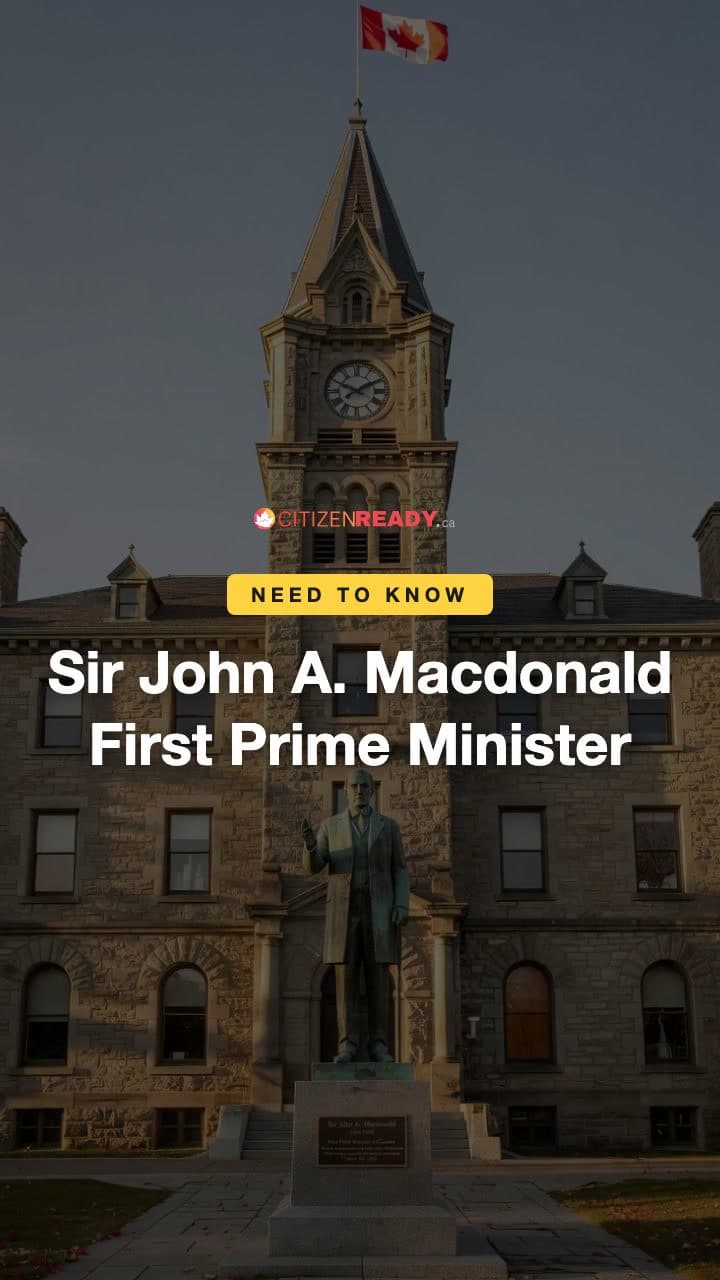 Sir John A. Macdonald — First PM