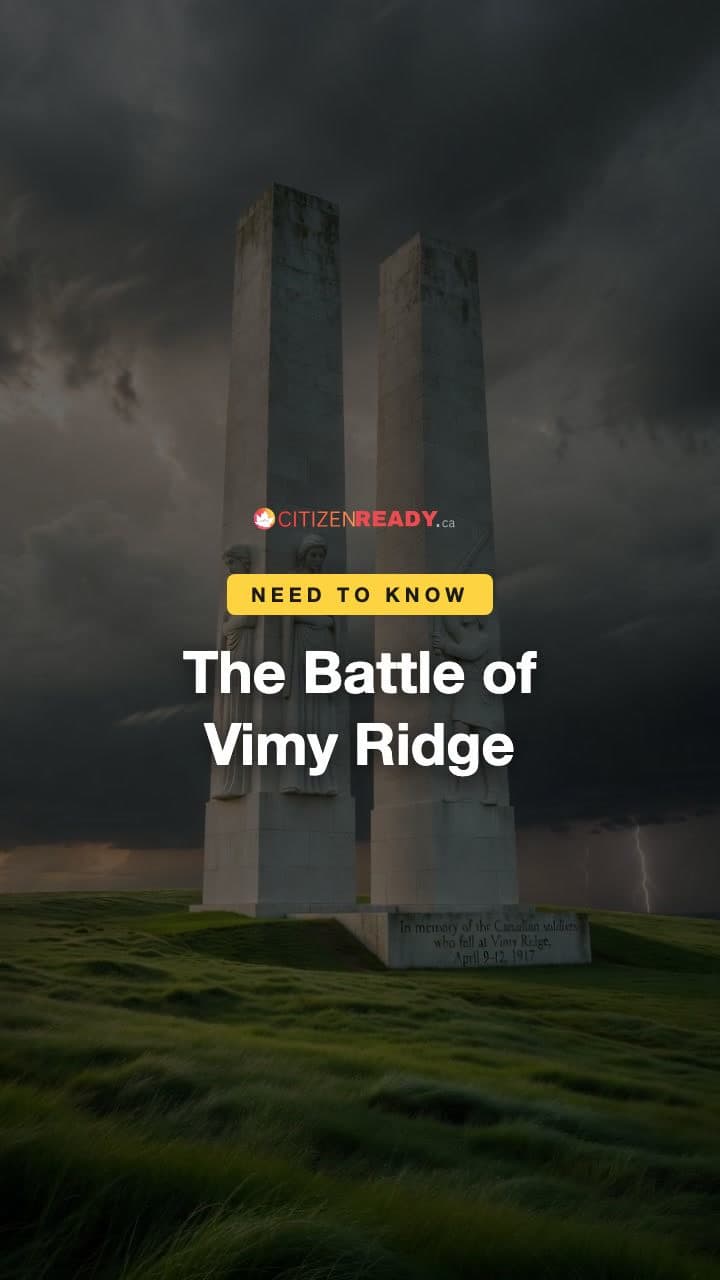 Battle of Vimy Ridge — 1917
