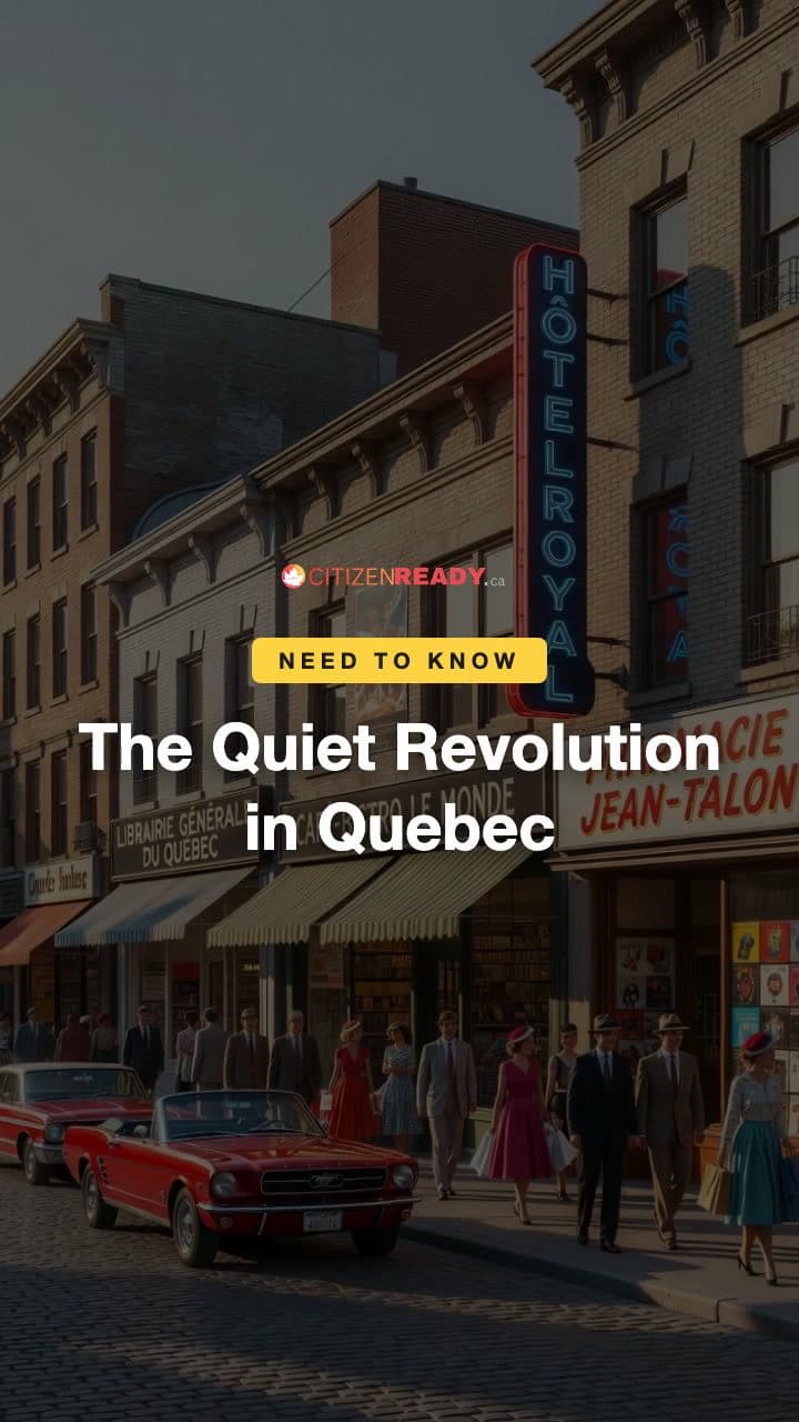 The Quiet Revolution in Quebec