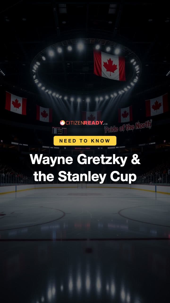 Wayne Gretzky & the Stanley Cup
