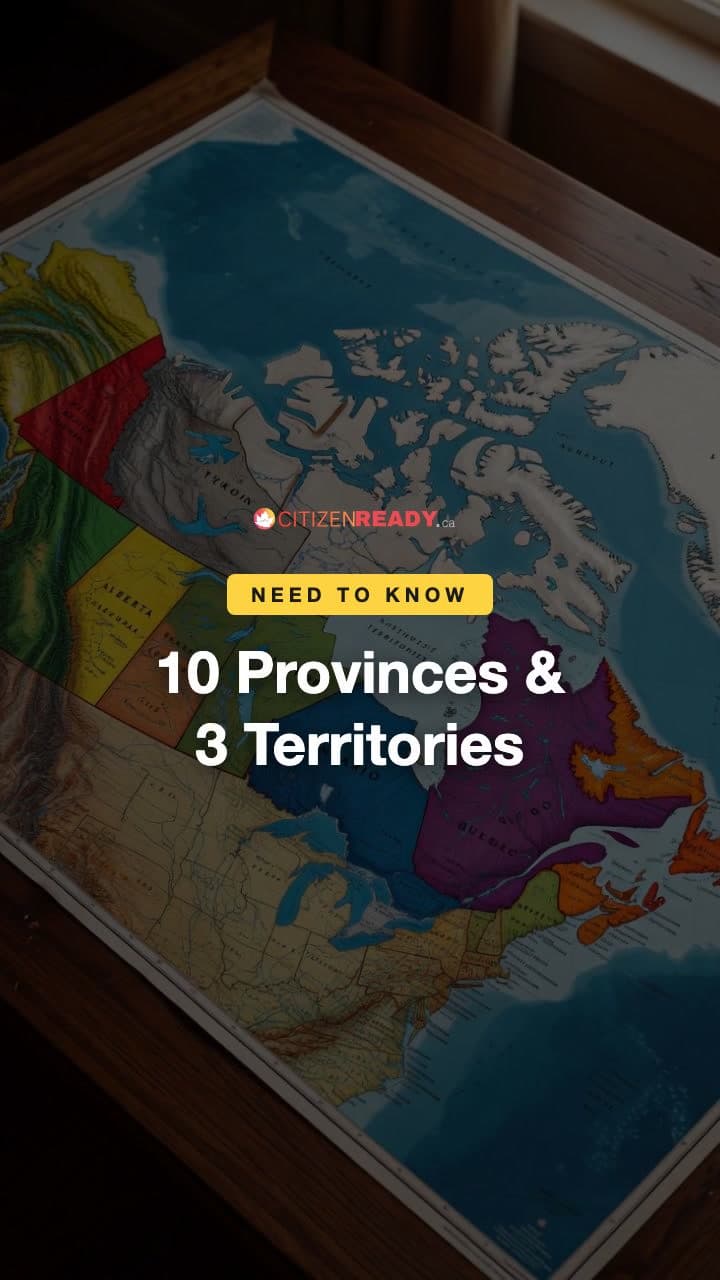 10 Provinces & 3 Territories